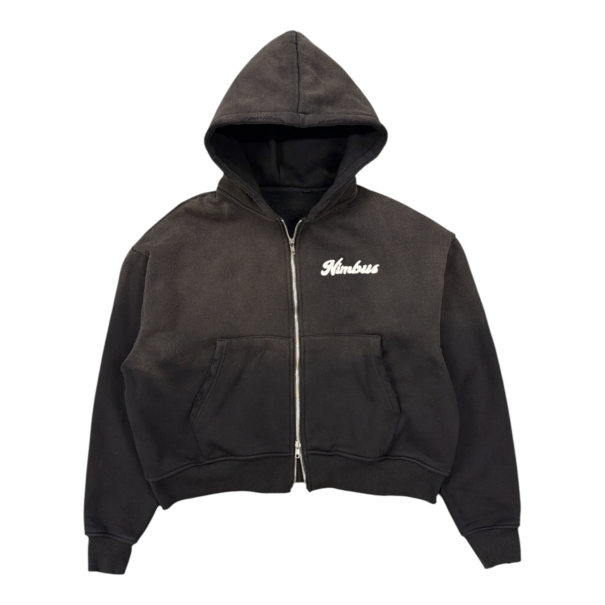Black Washed Zip