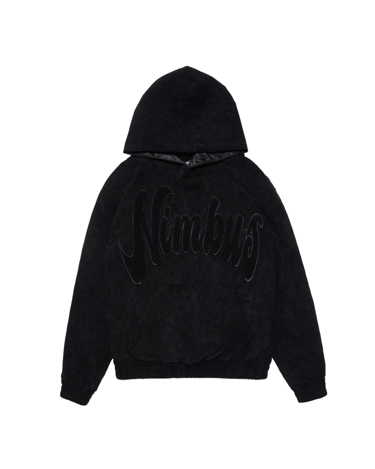 Black Cord Hoodie